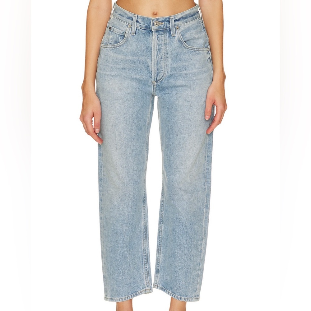 Citizens Of Humanity Light Blue Women's Cropped Jeans